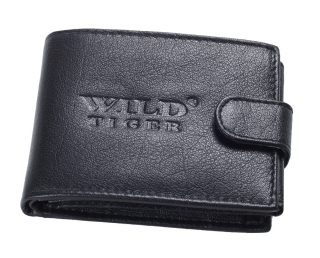 Pánská kožená peněženka malá Wild Tiger AMW-01-035 černá